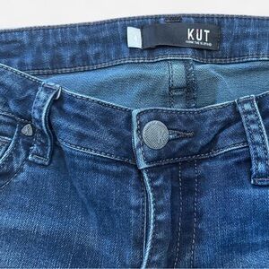 Kut from the Kloth Dark Wash Cotton Skinny Jeans size 4 size 27 Women’s